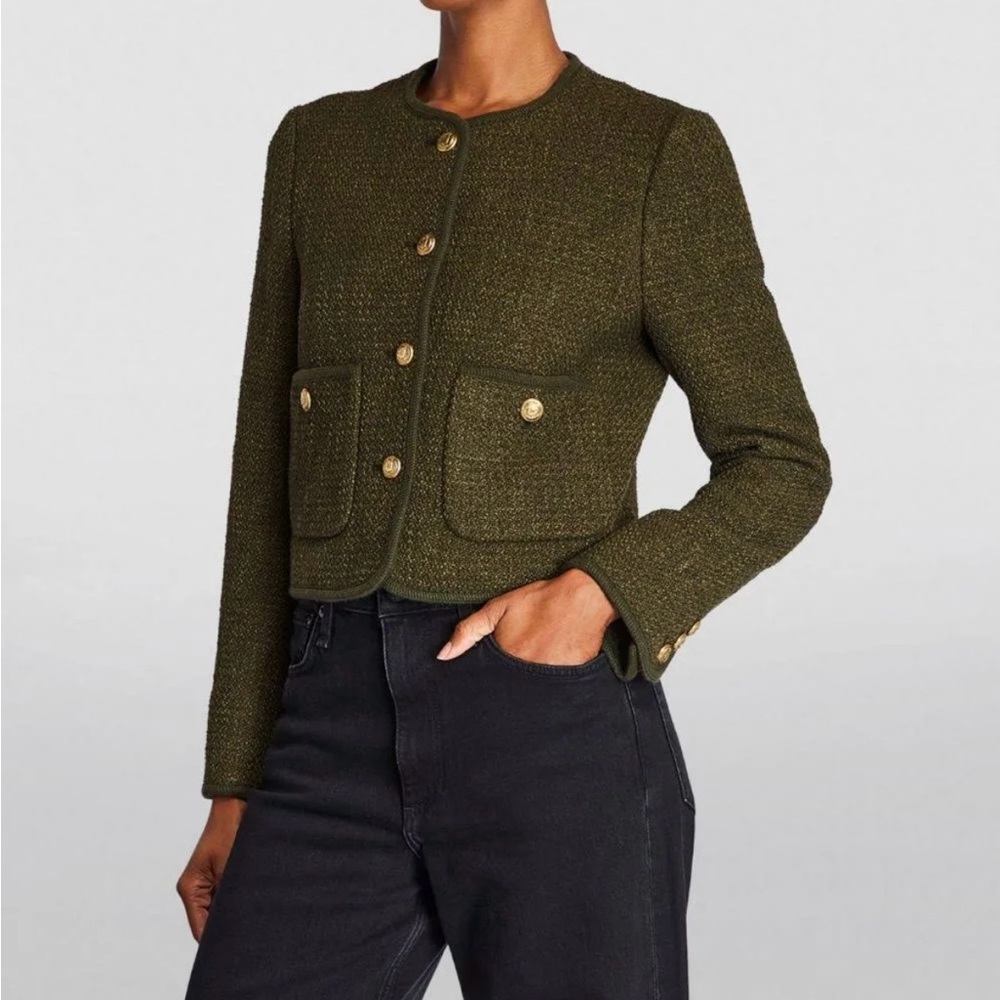 NWT ME+ EM Military Button Bouche Jacket